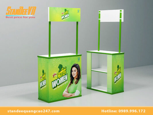 Booth sampling thiết kế