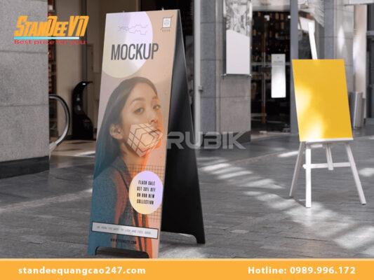 Các mẫu thiết kế standee đẹp