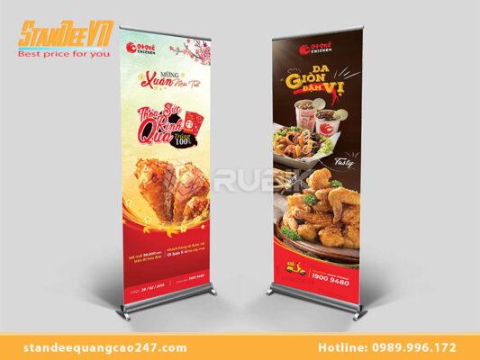Chất liệu in standee phổ biến hiện nay