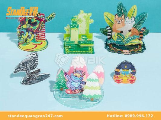 In standee acrylic theo yêu cầu chuyên nghiệp & giá tốt