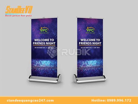 Khổ standee tiêu chuẩn là bao nhiêu?