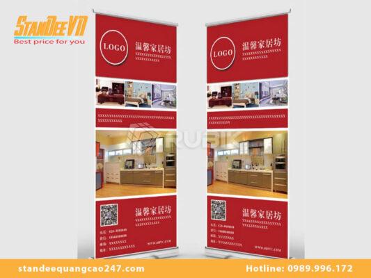 Mẫu standee nội thất đẹp & độc đáo