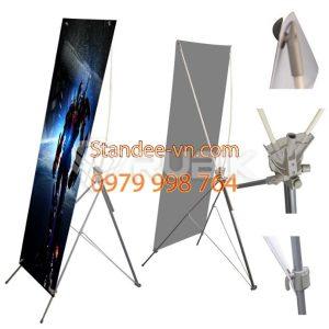 Standee chữ X điều chỉnh kích thước