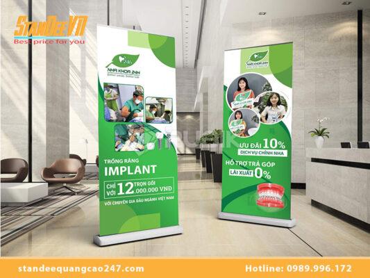 Standee giới thiệu & ra mắt sản phẩm