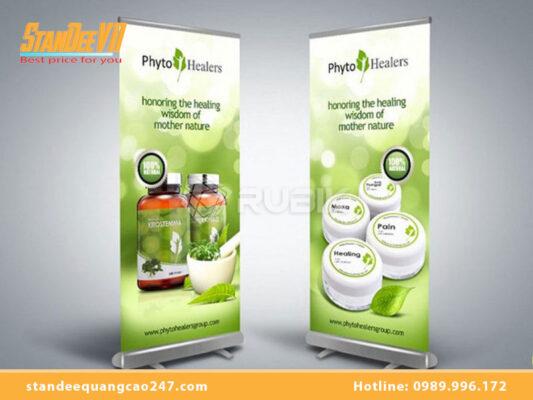 Standee quảng cáo sản phẩm đẹp mắt