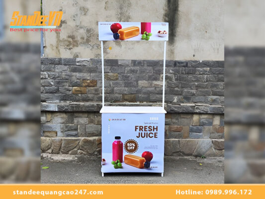 Mẫu quầy bán hàng di động đẹp