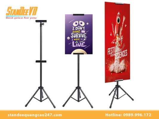 Standee khung chữ T đẹp