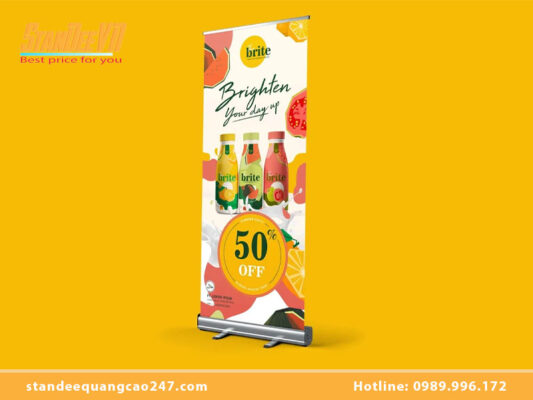 Bảng kích thước size standee đứng