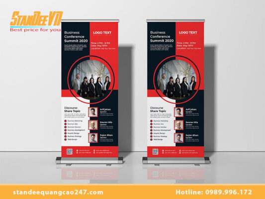 Giá in standee quảng cáo tại TPHCM