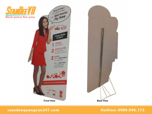 Giá standee mô hình