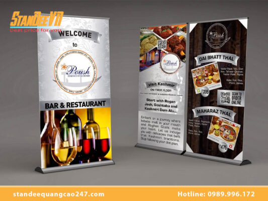 In standee giá rẻ Quận 2