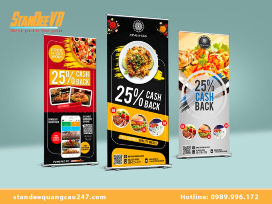 In standee giá rẻ Tân Phú